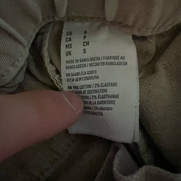 American Eagle Khaki Joggers - Men’s Small - Picture 4 of 4